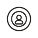 Target icon with user avatar